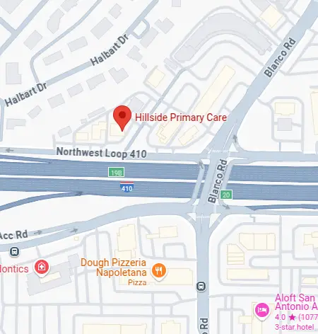 map of Castle Hills