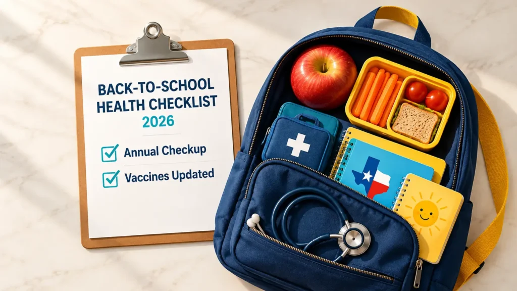 Back to School Health Checklist for Kids 2026